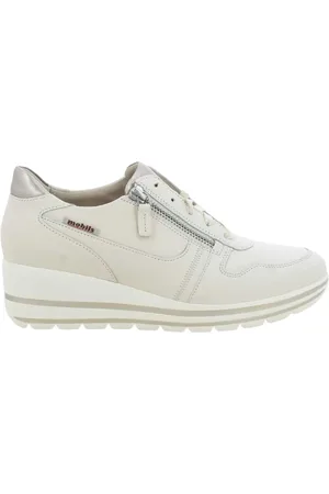 Mobils Sko, Dame, , 37 1/2 EU, Ecru Abby Perf Damesko