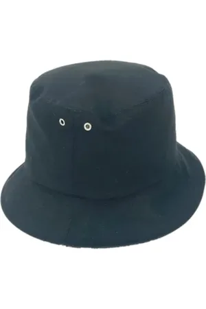Dior Pre-owned, Dame, Sort, ONE SIZE, Bomuld, Pre-owned Bomuld hatte