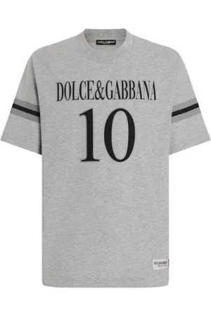 Dolce & Gabbana Top, Herre, Grå, L, Grå T-shirts og Polos
