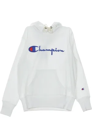 Champion Sweathshirts & Hoodies, Herre, Hvid, XL, Hvid hættetrøje til mænd