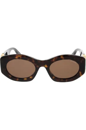 Bvlgari Tilbehør, unisex, Brun, ONE SIZE, Uld, Stilfulde solbriller til solrige dage