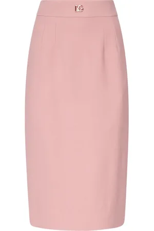 Dolce & Gabbana Nederdel, Dame, Lyserød, XS, Elegante Nederdele til Kvinder