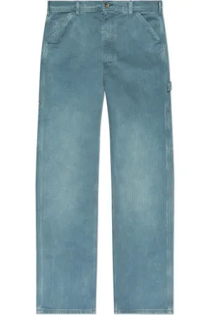 Maison Margiela Jeans, Herre, Blå, W33, Bomuld, Jeans med lommer