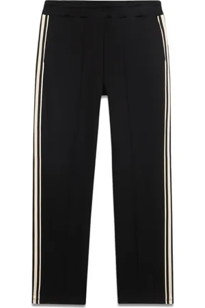 Oltre Bukser, Dame, Sort, M, Polyester, Joggers soft touch med kontrastprofiler