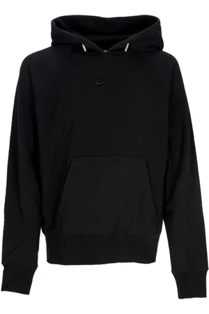 Nike Sweathshirts & Hoodies, Herre, Sort, XL, Bomuld, Sort Letvægts Hættetrøje Sportstøj Sweatshirt
