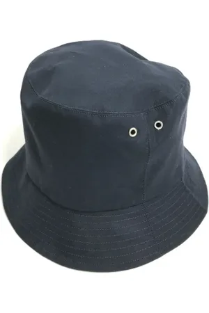 Dior Pre-owned, Dame, Blå, ONE SIZE, Tyl, Pre-owned Stof hatte