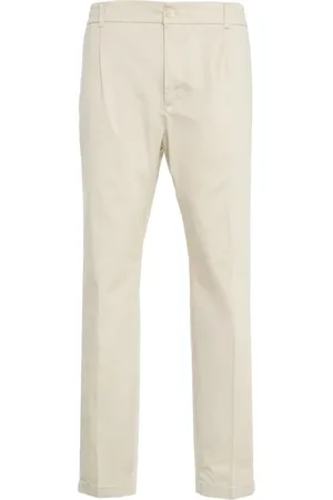 CRUNA Bukser, Herre, , XL, Hvide Tapered Fit Bukser Mitte