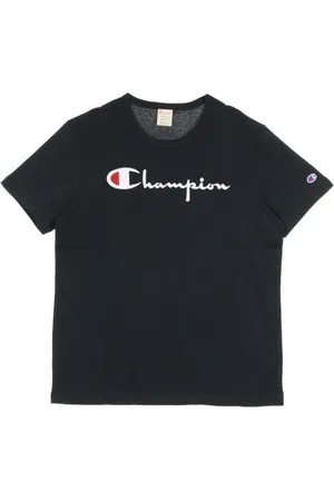 Champion Top, Herre, Blå, L, Navy Crewneck Tee Shirt