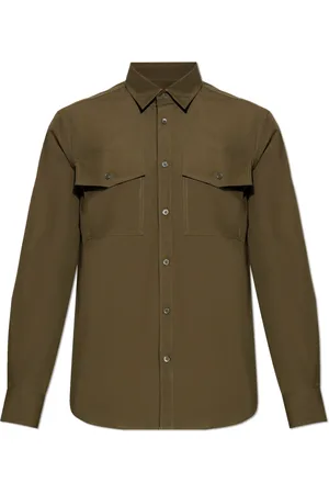 Paul Smith Skjorte, Herre, Grøn, M, Bomuld, Skjorte med lommer
