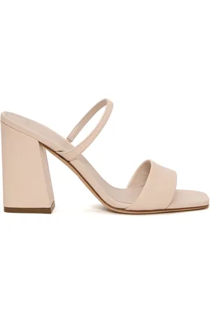 3Juin Sko, Dame, , 39 EU, Bianco Sandaler Høj Hæl Latte Farve