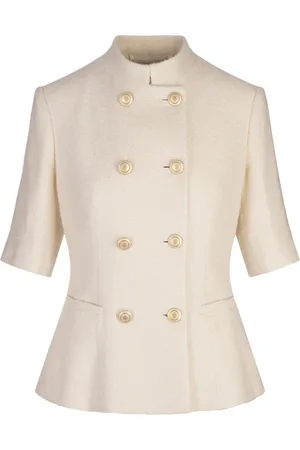 Kiton Strik, Dame, Hvid, M, Cashmere, Luksuriøs Hvid Cashmere Silke Cardigan