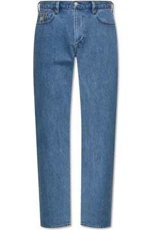 Paul Smith Jeans, Herre, Blå, W30, Bomuld, Straight Leg Jeans