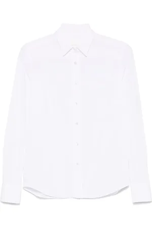 Xacus Bluser & Skjorter, Dame, Hvid, M, Uld, Hvid Elegant Dame Skjorte