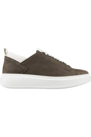 Alexander Smith Sko, Herre, Grå, 42 EU, Læder, Wembley MAN Dark Grey White