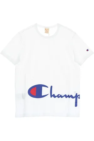 Champion Top, Herre, Hvid, M, Hvid Crewneck T-shirt til mænd