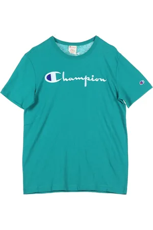 Champion Top, Herre, Grøn, XL, Grøn Crewneck Tee til Mænd