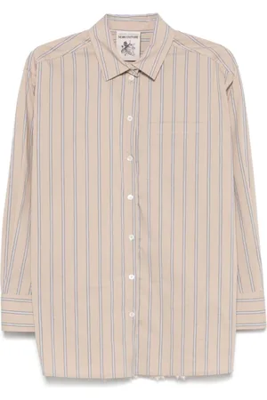 SEMICOUTURE Bluser & Skjorter, Dame, , M, Bomuld, Multifarvet skjorte til kvinder