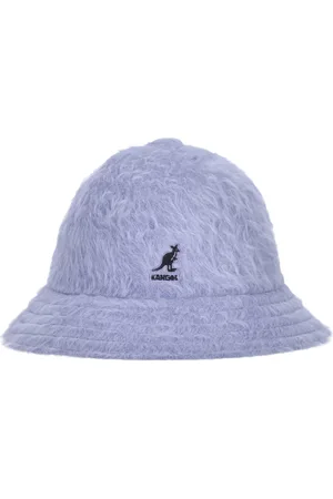 Kangol Tilbehør, Herre, Blå, XL, Nylon, Afslappet Iced Lilla Pels Spandehat