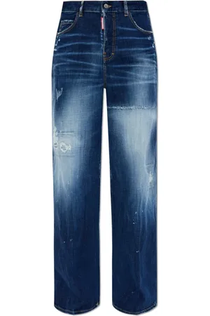 Dsquared2 Jeans, Dame, Blå, XS, Bomuld, Jeans Traveller
