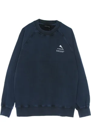 MAUNA KEA Sweathshirts & Hoodies, Herre, Blå, L, Bomuld, Letvægts Crewneck Raglan Sweatshirt
