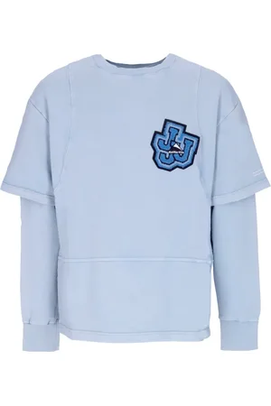 MAUNA KEA Sweathshirts & Hoodies, Herre, Blå, XL, Bomuld, Letvægts Crewneck Sweatshirt Triple J Cyan