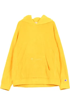 Champion Sweathshirts & Hoodies, Herre, Gul, S, Gul hættetrøje til mænd