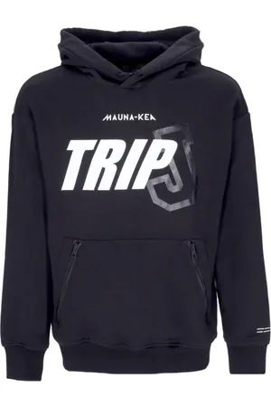 MAUNA KEA Sweathshirts & Hoodies, Herre, Sort, XL, Bomuld, Sort Letvægts hættetrøje med Triple J