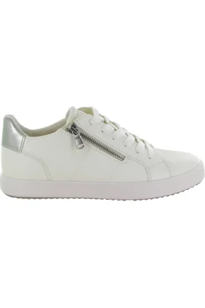 Geox Sko, Dame, Hvid, 41 EU, Lav Gelsa Blomster Sneakers