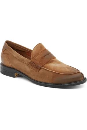 ANTICA CUOIERIA Sko, Herre, Brun, 43 EU, Brandy Flade Sko