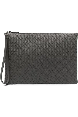 Bottega Veneta Taske, Herre, Brun, ONE SIZE, Læder, Intrecciato Dokumentmappe