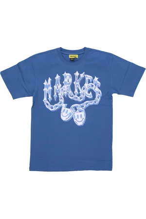 MARKET Top, Herre, Blå, S, Bomuld, Smiley Atlantic Herre T-shirt