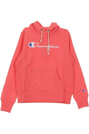 Champion Sweathshirts & Hoodies, Dame, Lyserød, L, Hættetrøje til Kvinder