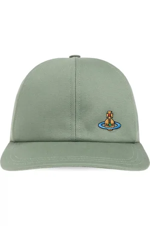 Vivienne Westwood Tilbehør, Dame, Grøn, L/XL, Bomuld, Kasket