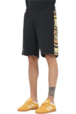 Australian Shorts, Herre, Sort, 2XL, Sorte sporty shorts med kontrastbånd