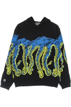 Octopus Sweathshirts & Hoodies, Herre, Sort, M, Bomuld, Sort letvægts hættetrøje