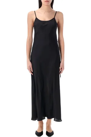 Low Classic Kjole, Dame, Sort, M, Uld, Sort 2-vejs glidekjole