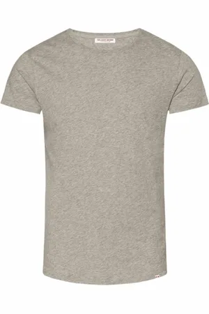 Orlebar Brown Top, Herre, Grå, S, Bomuld, Skræddersyet Crew Neck T-Shirt