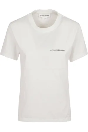 Victoria Beckham Top, Dame, Hvid, XS, Bomuld, Hvide T-shirts & Polos til kvinder