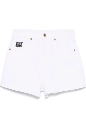VERSACE Shorts, Dame, Hvid, W28, Hvide Casual Shorts til Mænd
