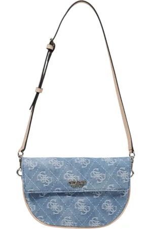Guess Taske, Dame, Blå, ONE SIZE, Uld, Stilfuld Kvinders Skuldertaske Kollektion