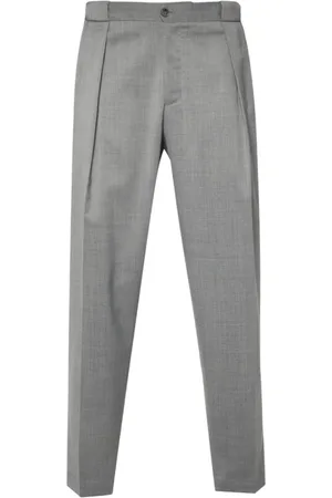 Briglia 1949 Bukser, Herre, Grå, L, Uld, Elegant Uld Cashmere Casual Bukser