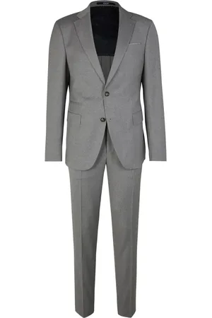 JOOP! Jakkesæt, Herre, Grå, XL, Uld, Grå Uld Blazer Elegant Stilfuld Mænd