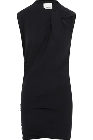 Isabel Marant Kjole, Dame, Sort, XS, Bomuld, Mini Kjole med Slankt Design