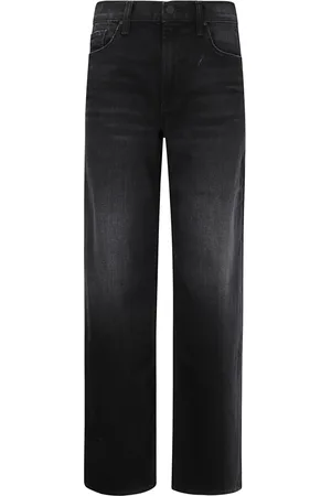 Mother Jeans, Dame, Sort, W26, Højtaljede Palazzo Jeans