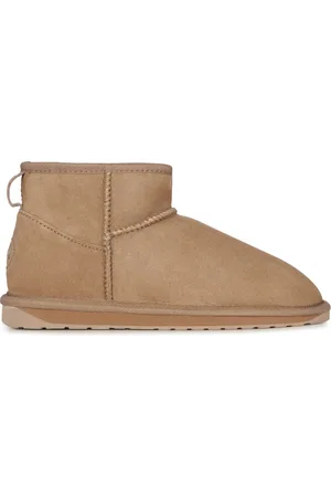 Emu Sko, Dame, Brun, 35 EU, Uld, Kamel Micro Stinger Letvægts Sneakers
