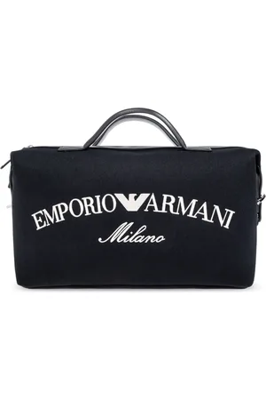 Emporio Armani Taske, Herre, Sort, ONE SIZE, Uld, Håndtaske