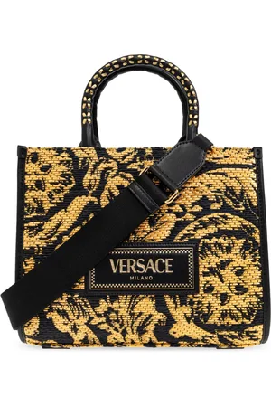 VERSACE Taske, Dame, Sort, ONE SIZE, Bomuld, Taske Athena Lille