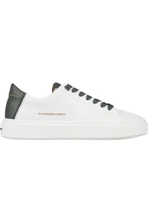 Alexander Smith Sko, Herre, Hvid, 41 EU, Læder, London MAN Light Green