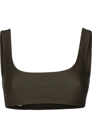 Andamane Top, Dame, Grøn, S, Polyester, Grøn Ærmeløs Rund Hals Top