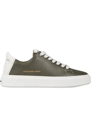 Alexander Smith Sko, Herre, Grøn, 42 EU, Læder, London MAN Military White